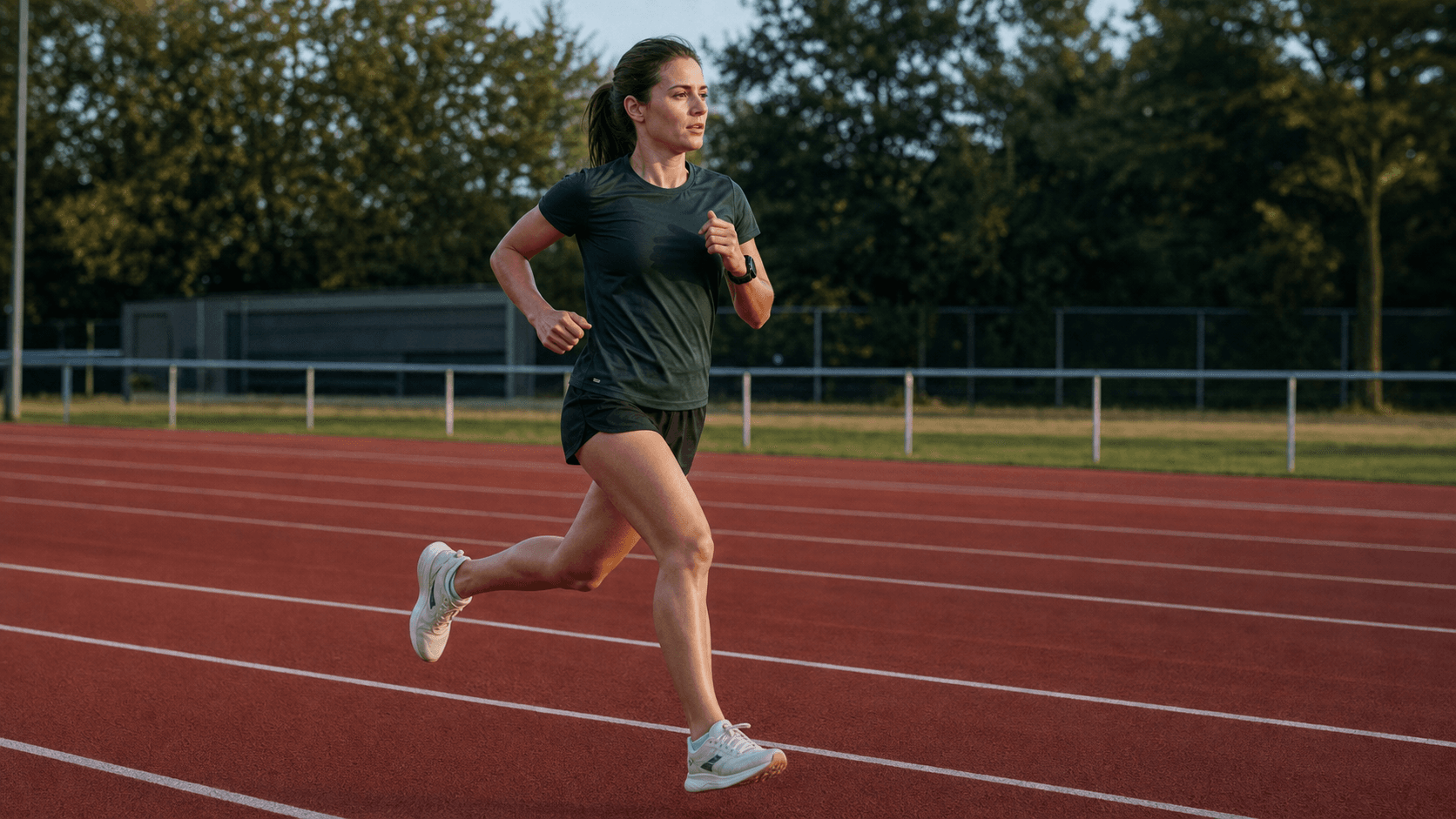 Le coureur dans son ensemble. 